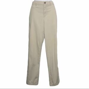 Vince Minimalist Tan Beige Pants 8 CareerCorp Cotton‎ Lined Classic Made in USA